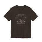 Starlit Rose Garden Celestial Graphic T-Shirt