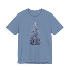 Moonlit Wildflower Night Graphic T-Shirt