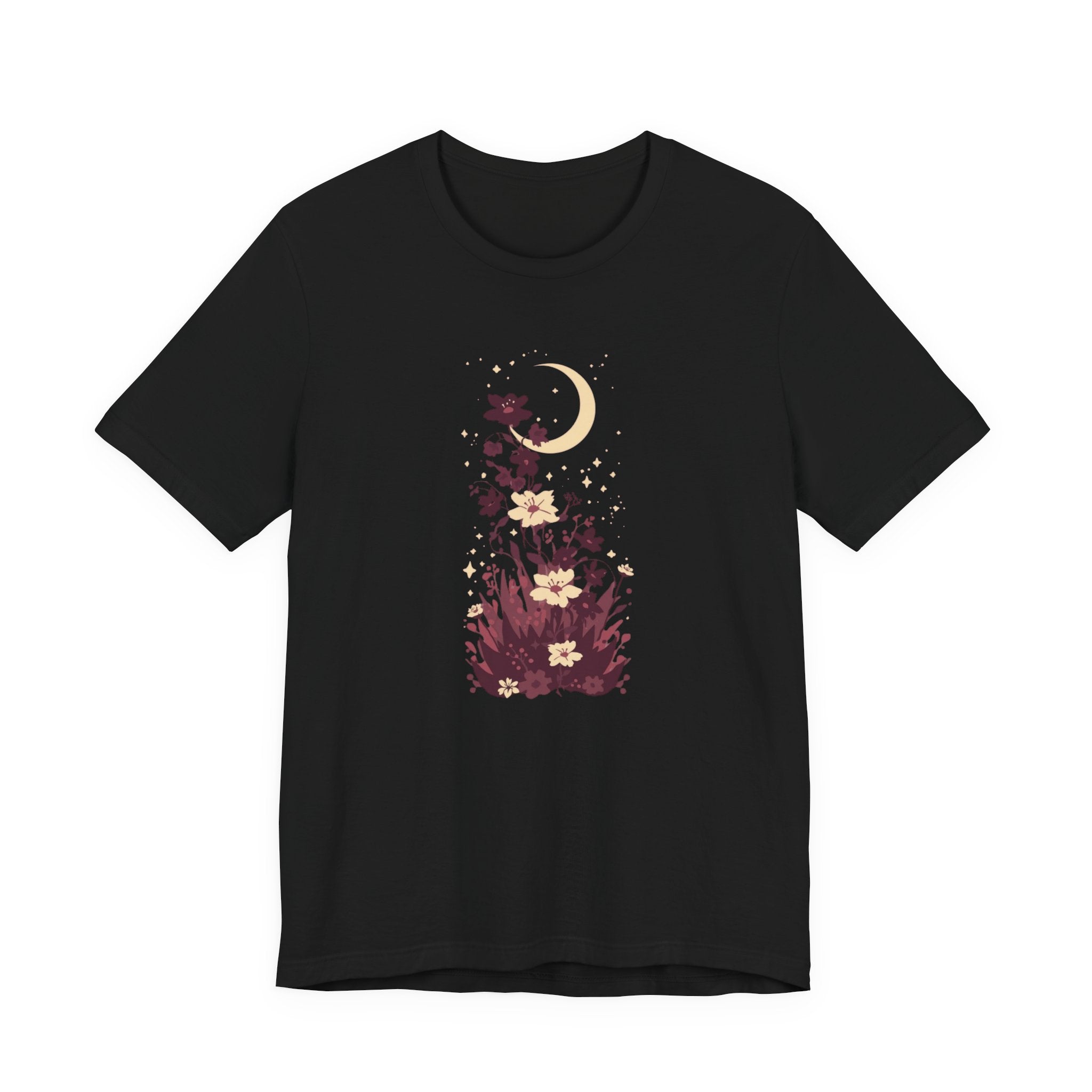 Boho Wildflower Moon Graphic T-Shirt