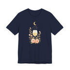 Celestial Wine & Blush Florals Graphic T-Shirt