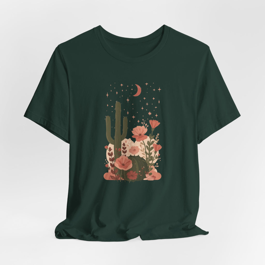 Celestial Floral Desert T-Shirt