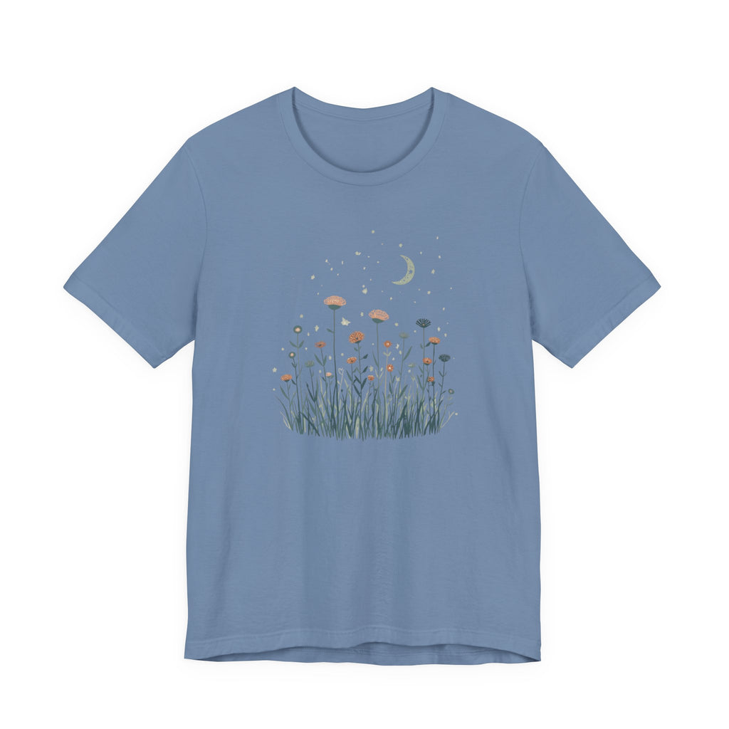 Moonlit Wildflower Meadow T-Shirt
