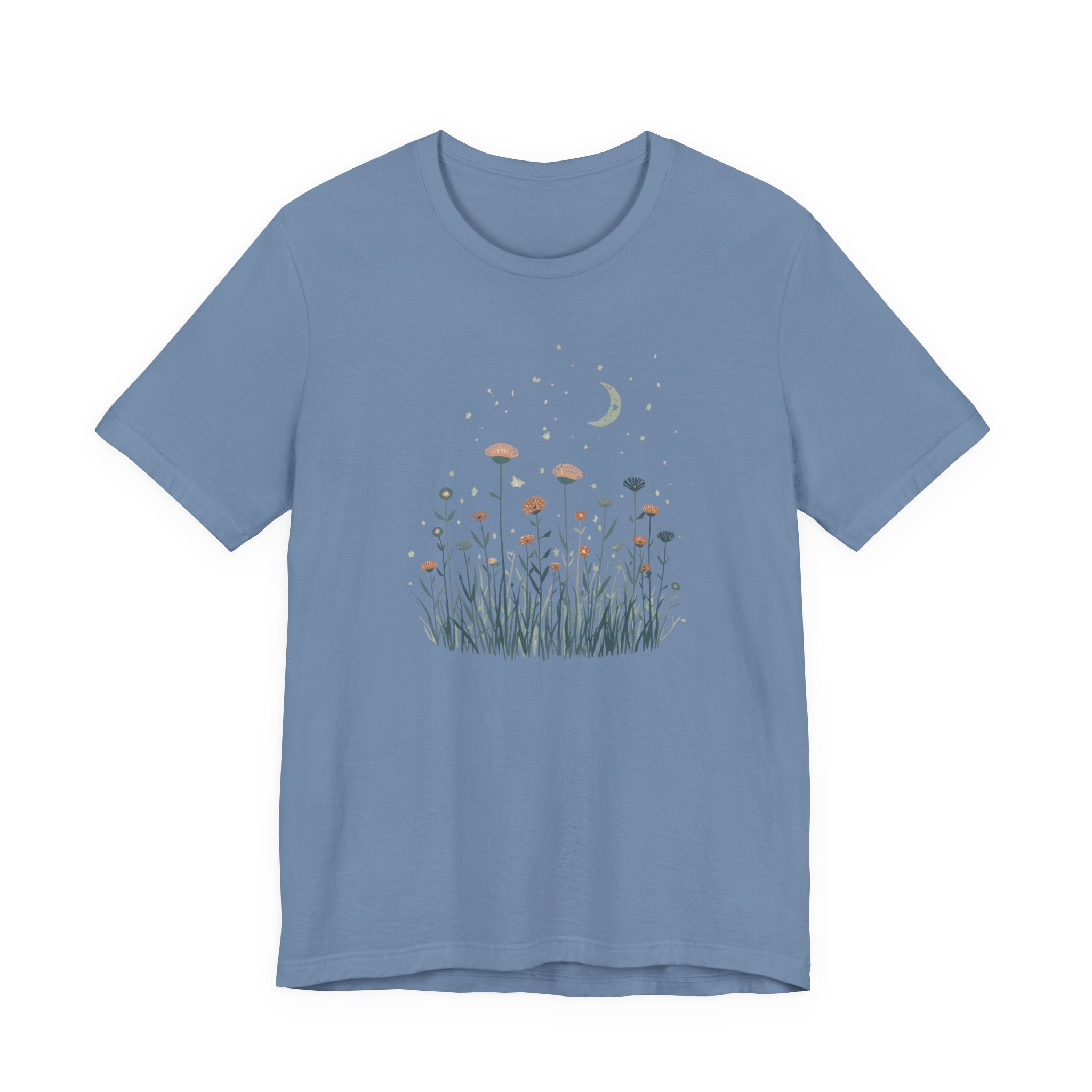 Moonlit Wildflower Meadow T-Shirt