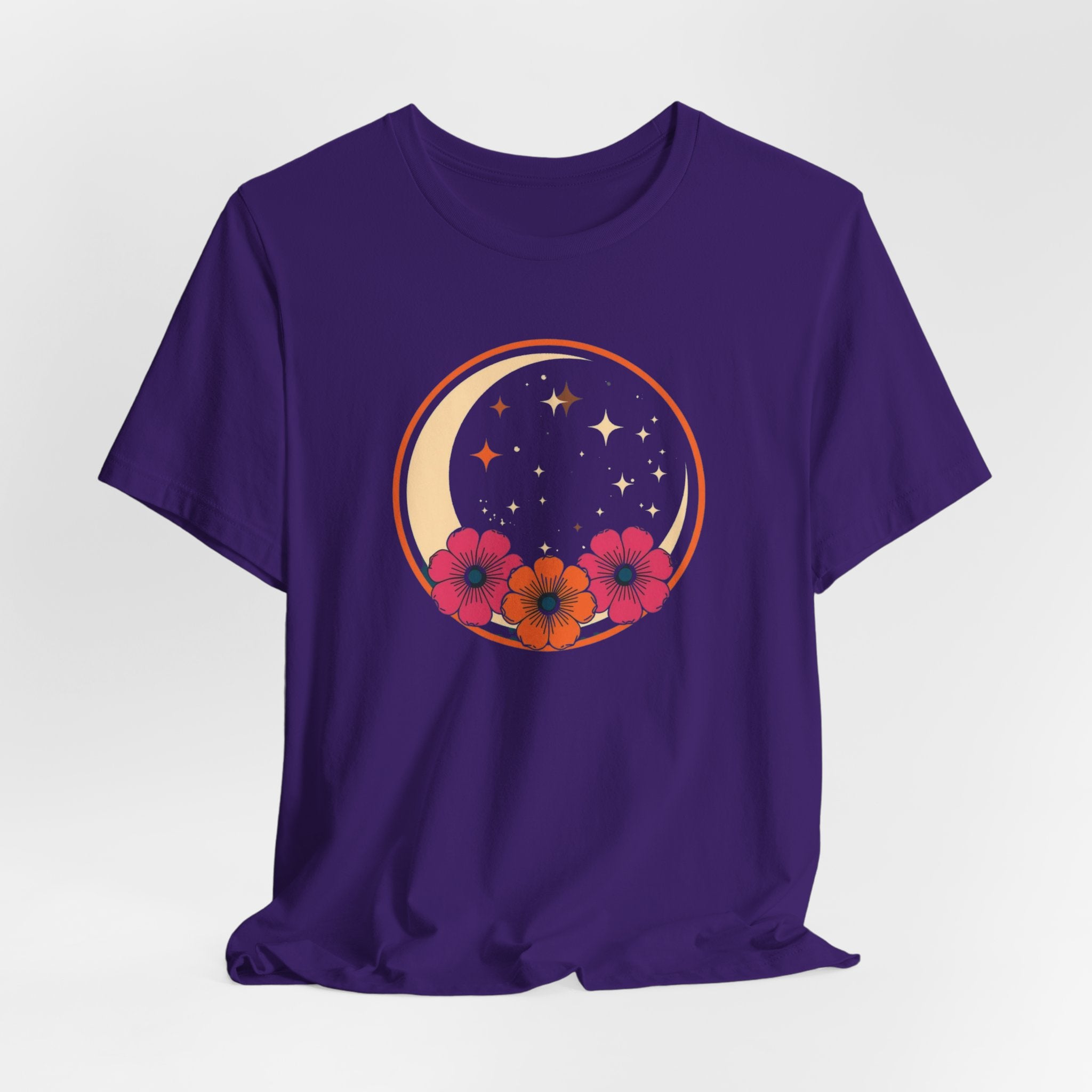 Tropical Crescent Moon T-Shirt