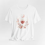 Celestial Rosé & Blush Florals Graphic T-Shirt