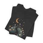 Moonlit Wildflower Path Graphic T-Shirt
