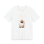 Celestial Wine & Wildflowers Graphic T-Shirt