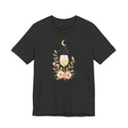 Celestial Wine & Blush Florals Graphic T-Shirt