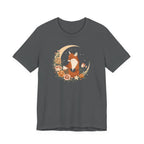 Crescent Moon and Wildflower Fox T-Shirt