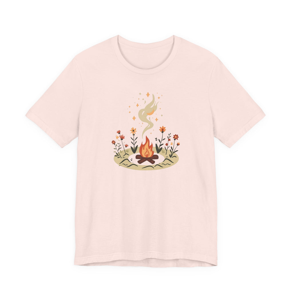 Campfire Under the Stars Graphic T-Shirt