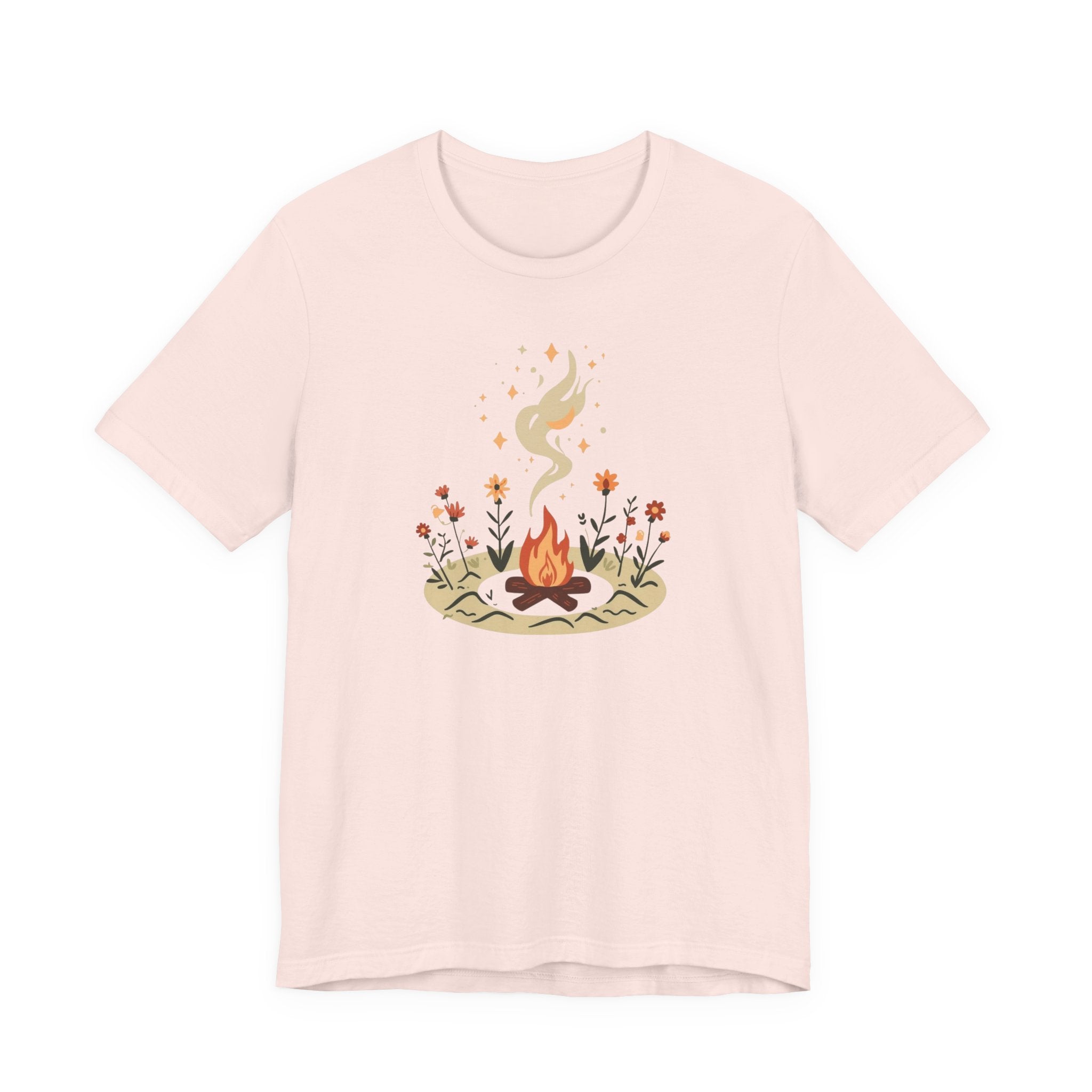 Campfire Under the Stars Graphic T-Shirt