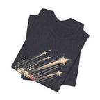 Shooting Stars & Roses Celestial Graphic T-Shirt