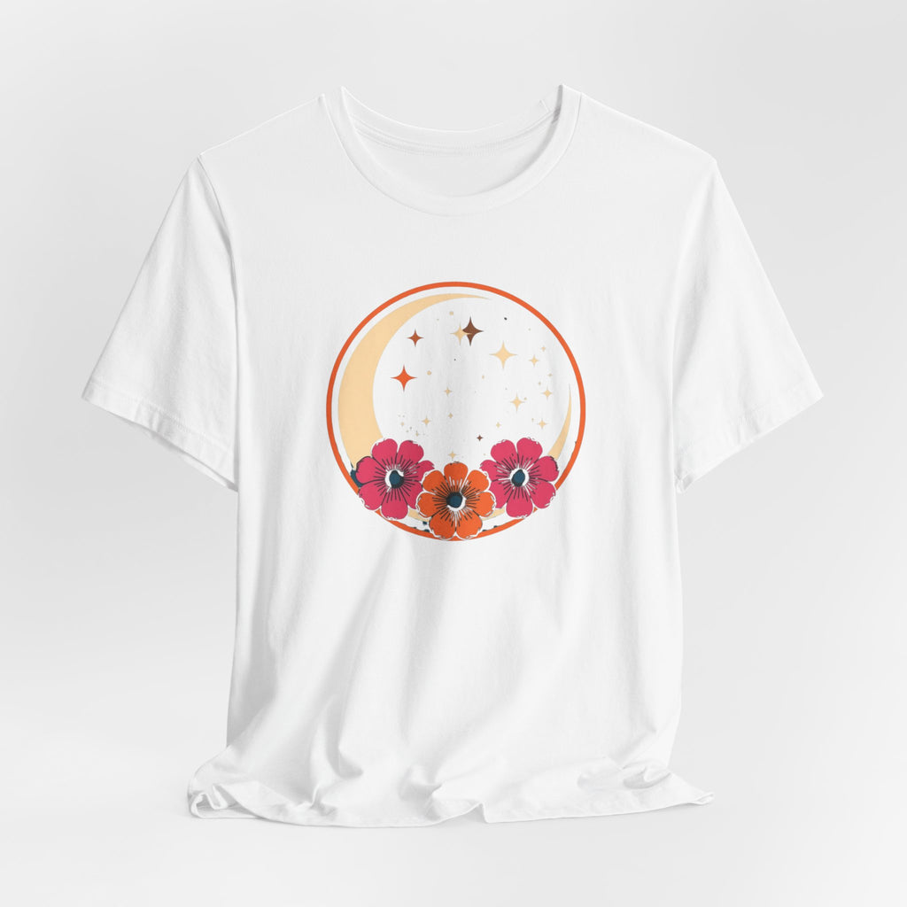 Tropical Crescent Moon T-Shirt