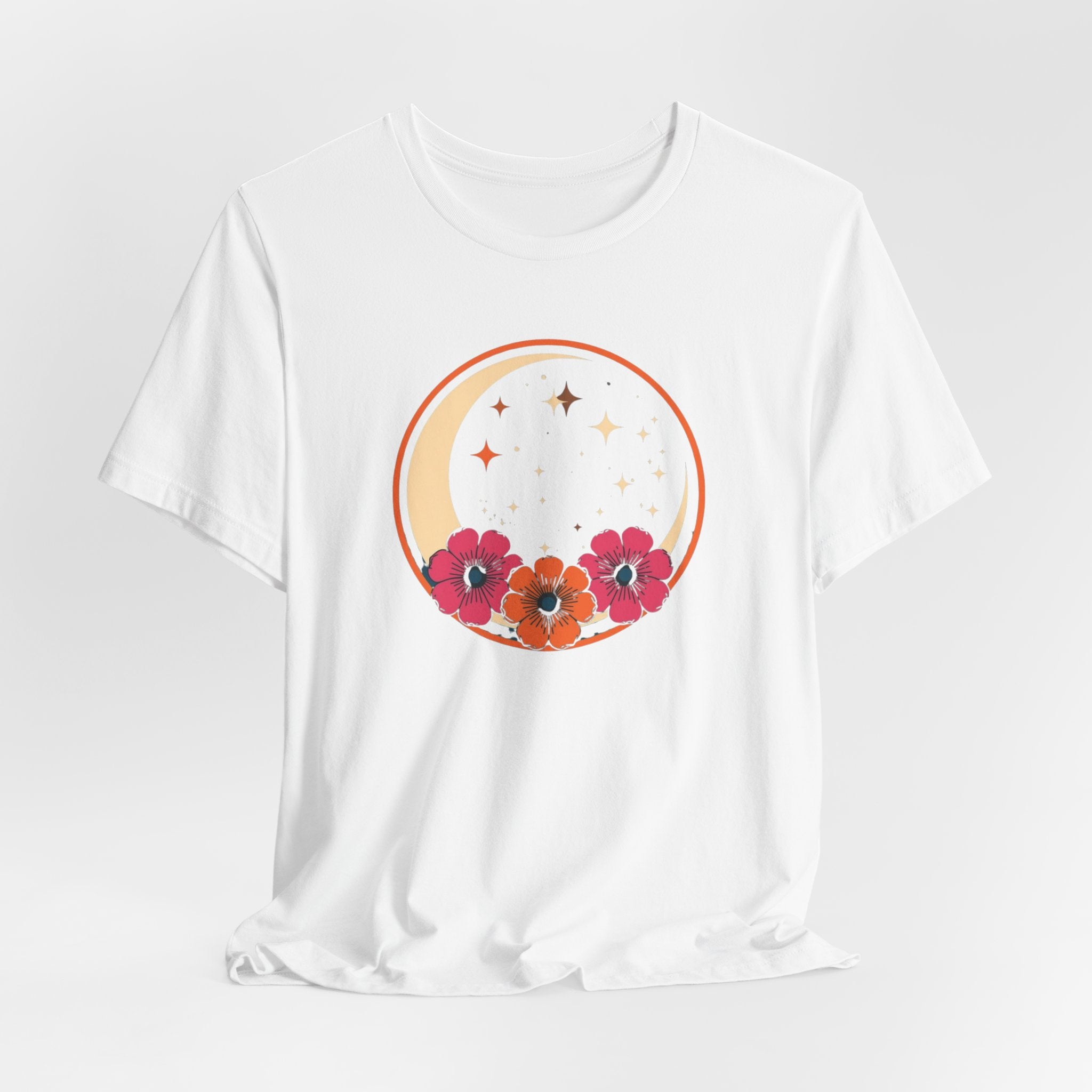 Tropical Crescent Moon T-Shirt