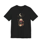 Celestial Wine & Wildflowers Graphic T-Shirt