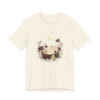 Celestial Rose Book Lover Graphic T-Shirt