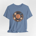 Celestial Vinyl & Wildflowers Graphic T-Shirt