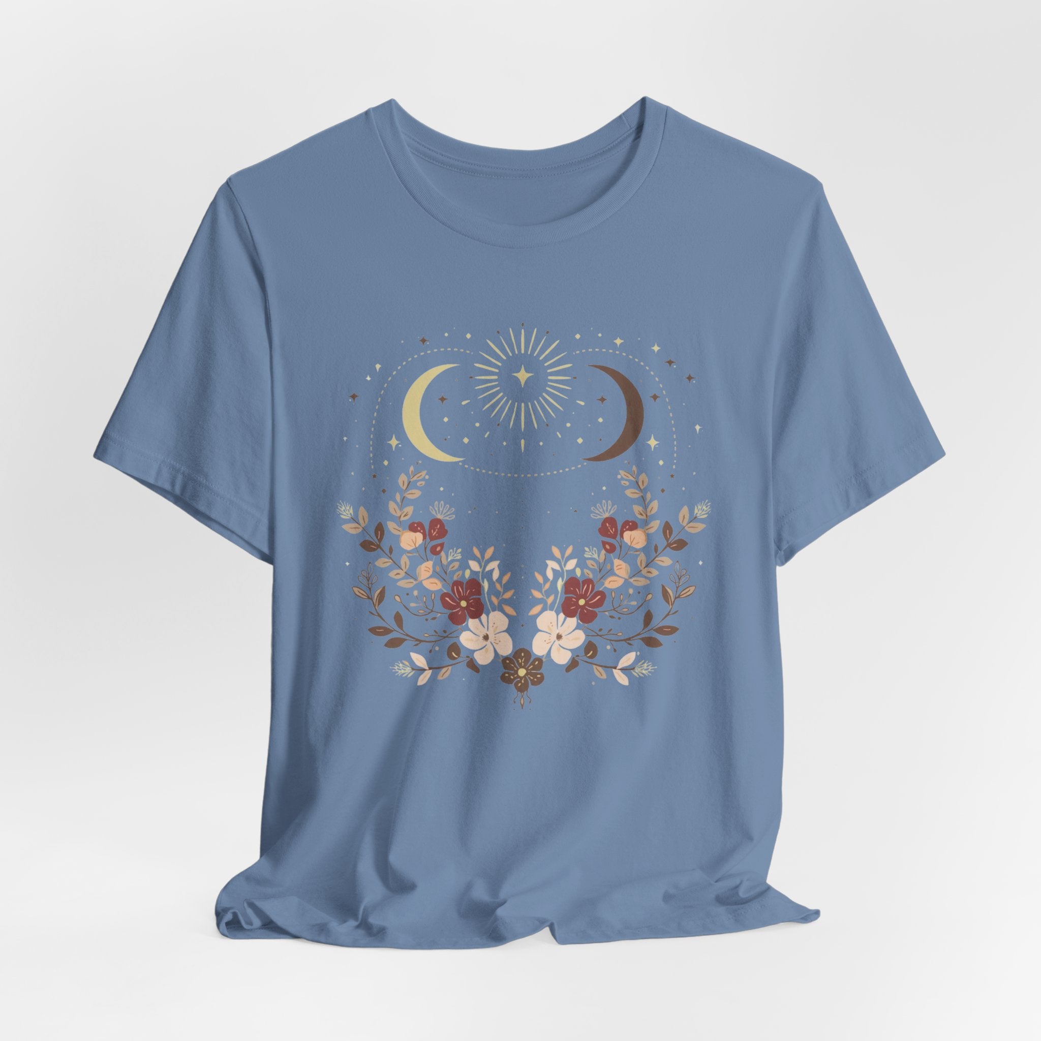 Celestial Blossom Graphic T-Shirt