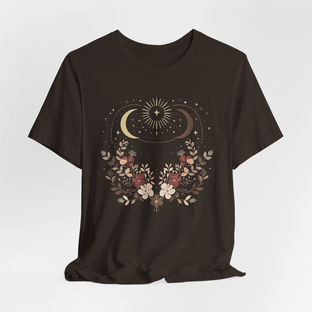 Celestial Blossom Graphic T-Shirt