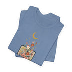 Blooming Suitcase Celestial Graphic T-Shirt