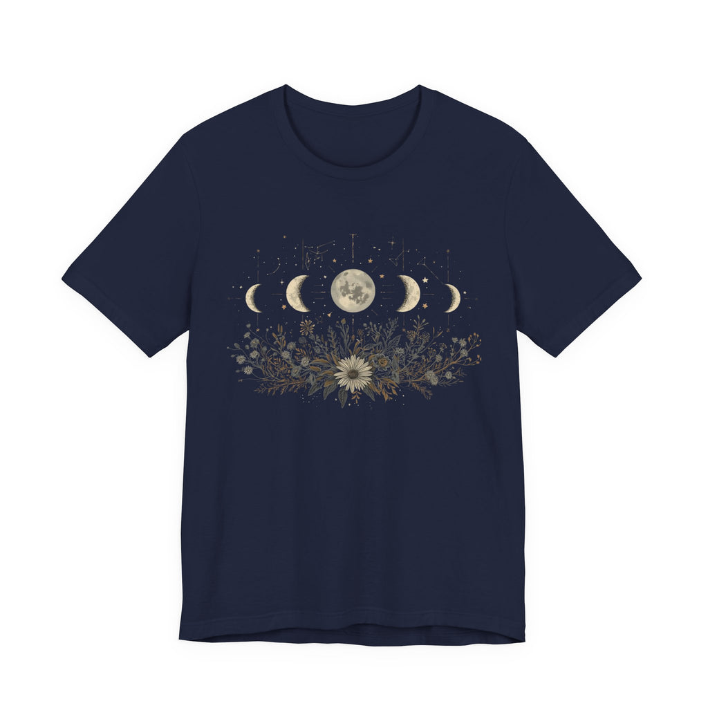Moon Phases and Wildflowers T-Shirt