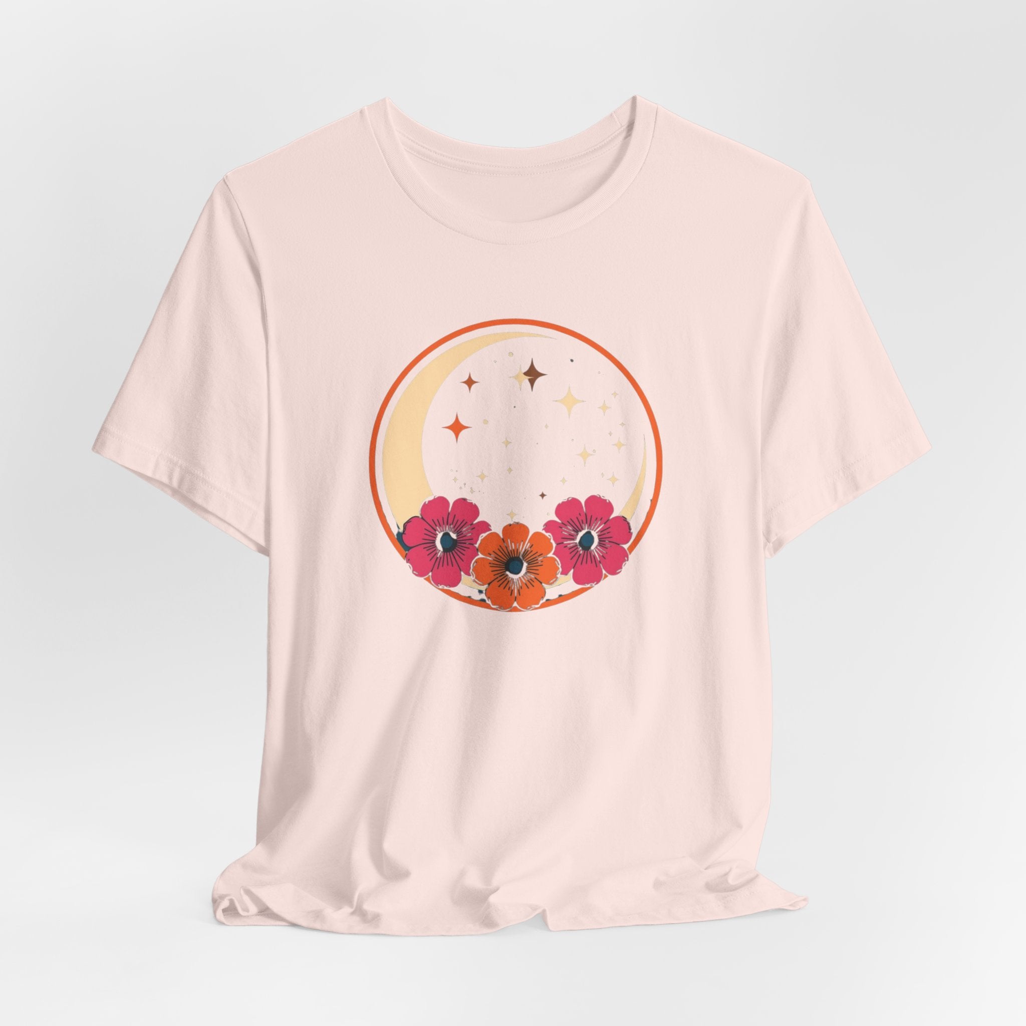 Tropical Crescent Moon T-Shirt