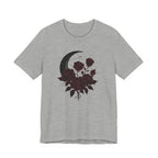 Gothic Moon and Roses T-Shirt