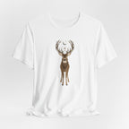 Celestial Stag Woodland Graphic T-Shirt