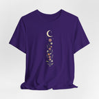 Wildflowers and Crescent Moon T-Shirt