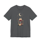 Celestial Wine & Wildflowers Graphic T-Shirt