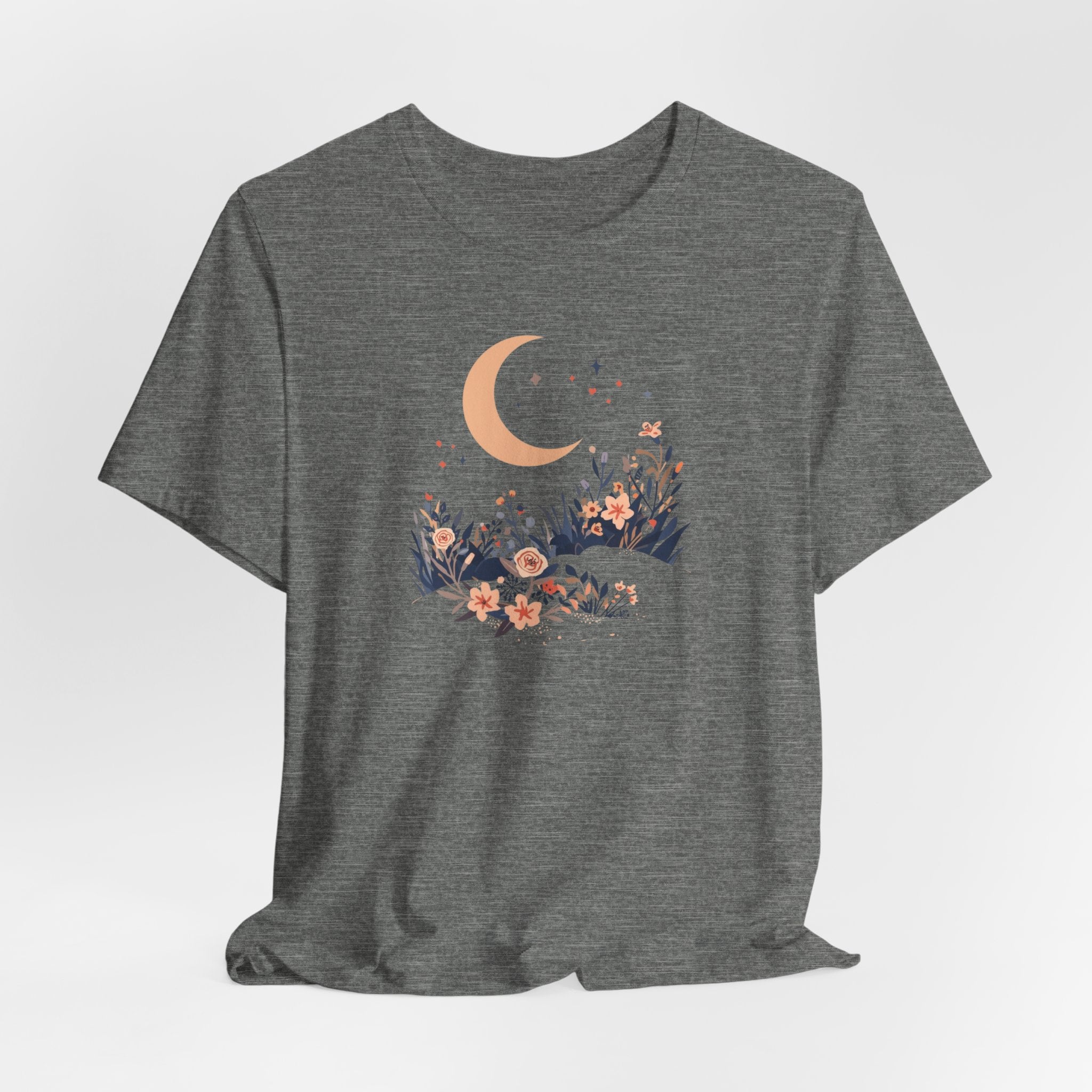 Moonlit Floral Sand Dunes T-Shirt