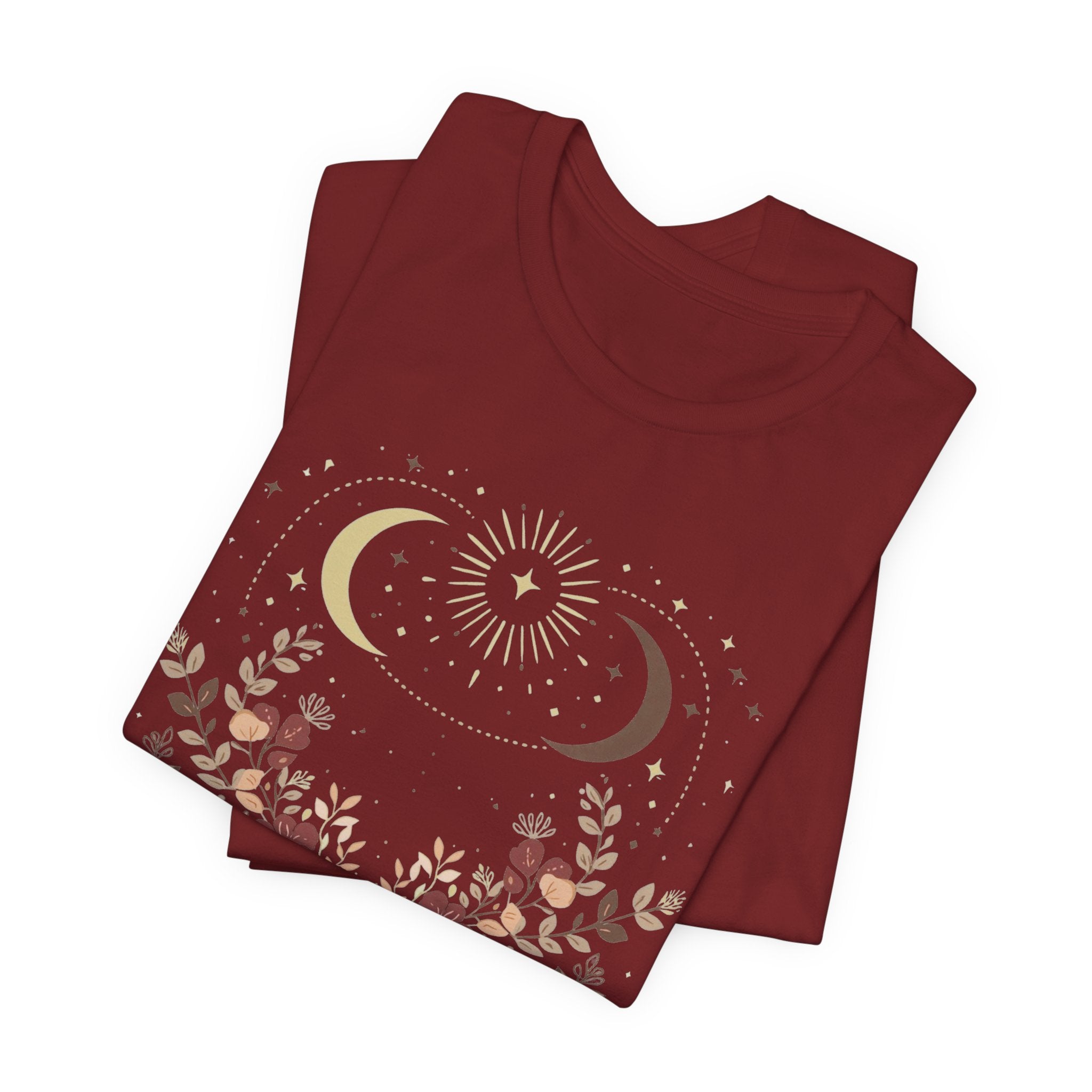 Celestial Blossom Graphic T-Shirt