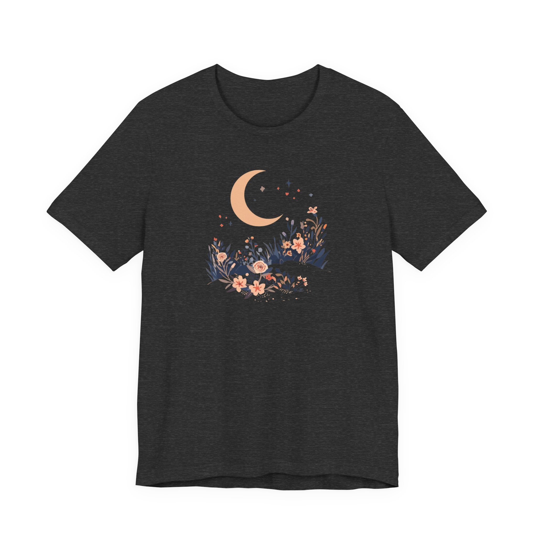 Moonlit Floral Sand Dunes T-Shirt