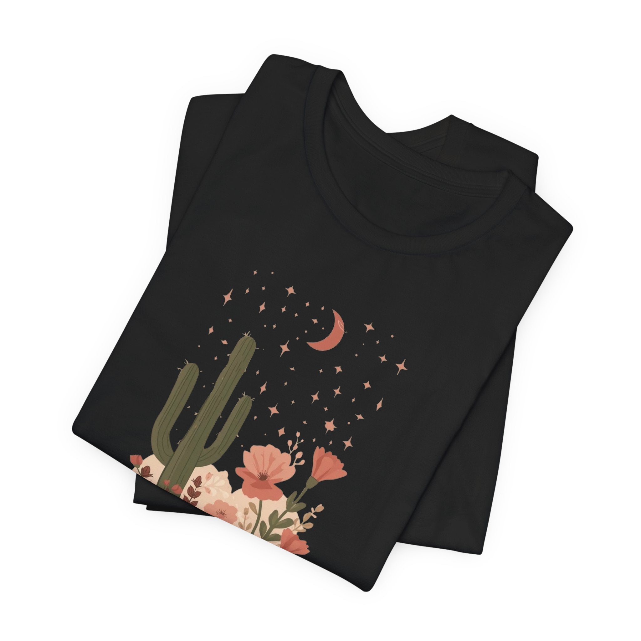 Celestial Floral Desert T-Shirt