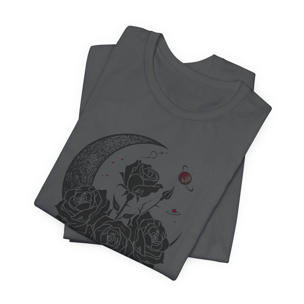 Crescent Moon and Roses T-Shirt