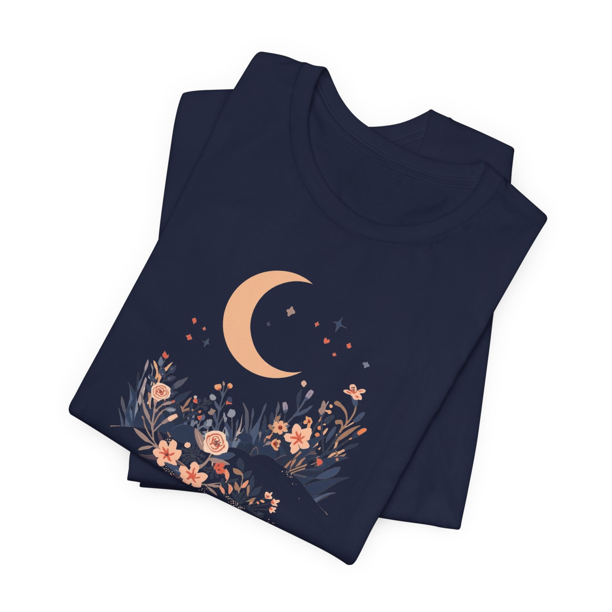 Moonlit Floral Sand Dunes T-Shirt