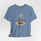 Campfire Under the Stars Graphic T-Shirt