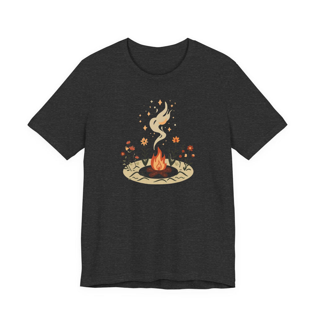 Campfire Under the Stars Graphic T-Shirt