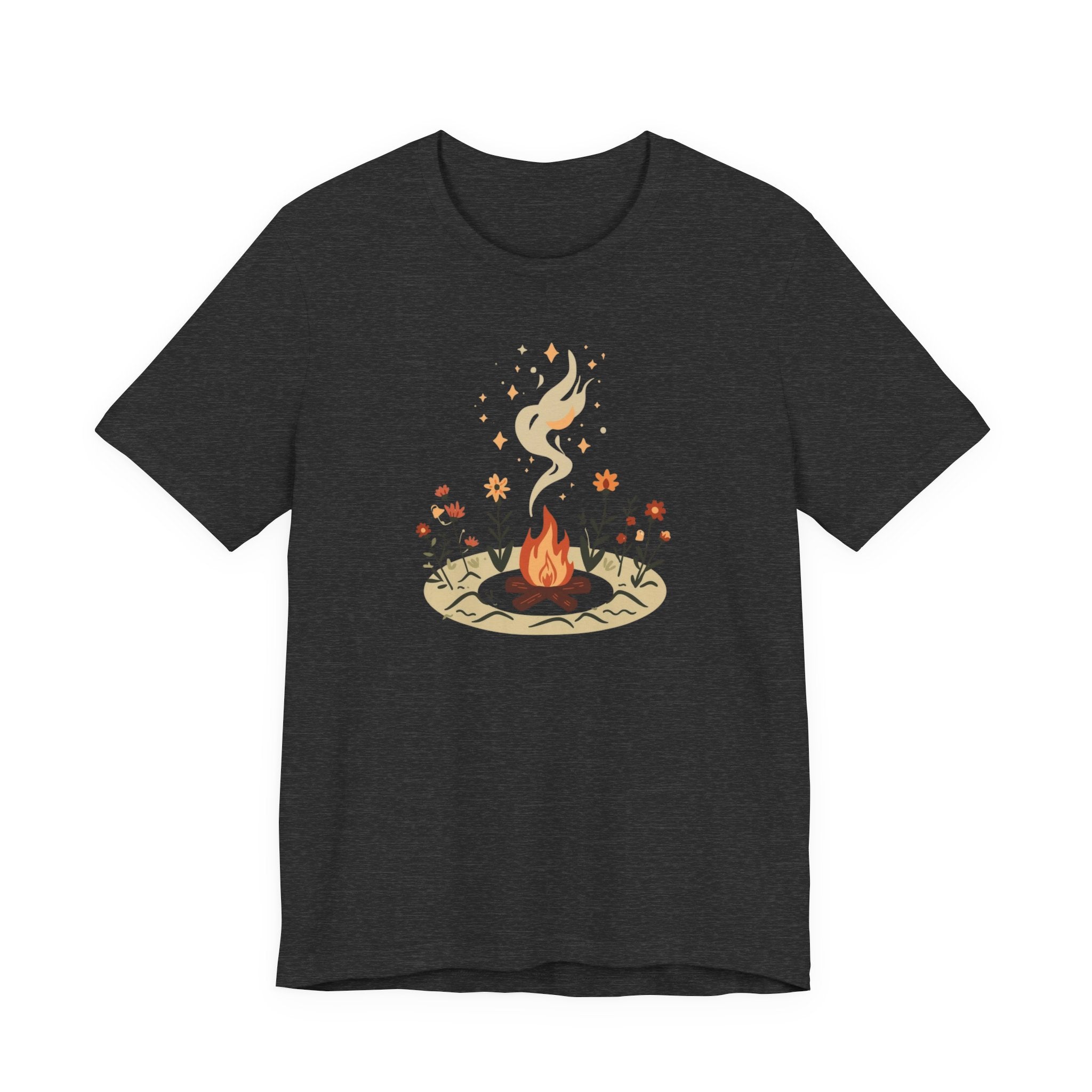 Campfire Under the Stars Graphic T-Shirt