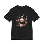 Celestial Rosé & Blush Florals Graphic T-Shirt