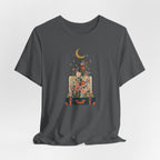 Blooming Suitcase Celestial Graphic T-Shirt