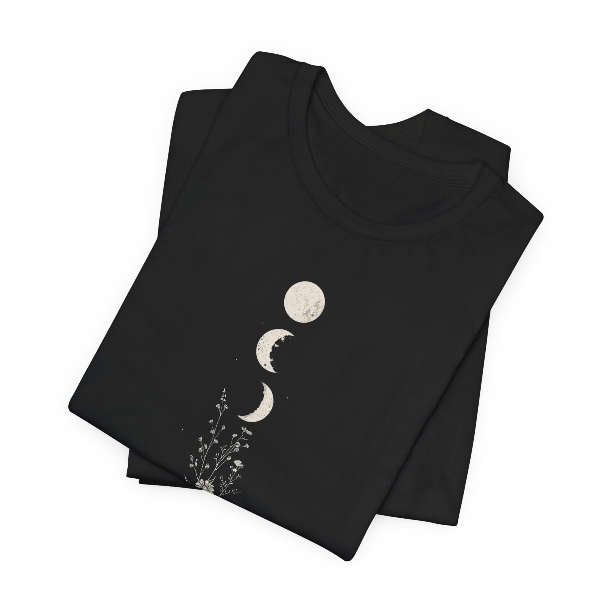 Floral Moon Phases T-Shirt