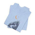 Moonlit Wildflower Path Graphic T-Shirt
