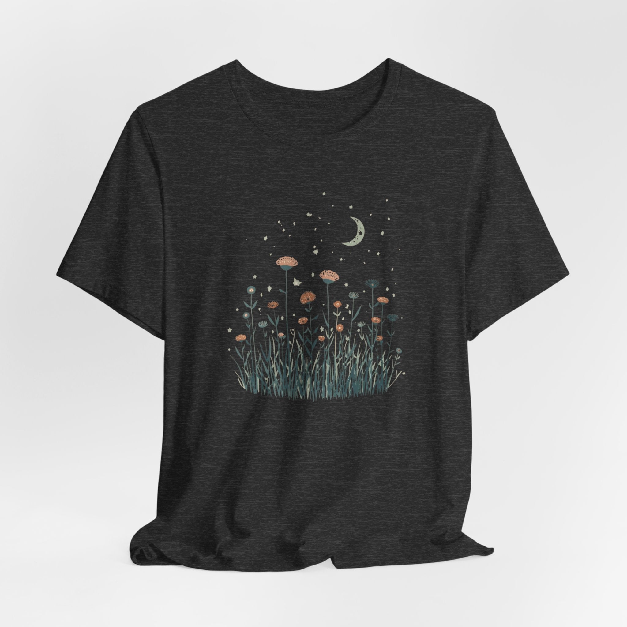 Moonlit Wildflower Meadow T-Shirt