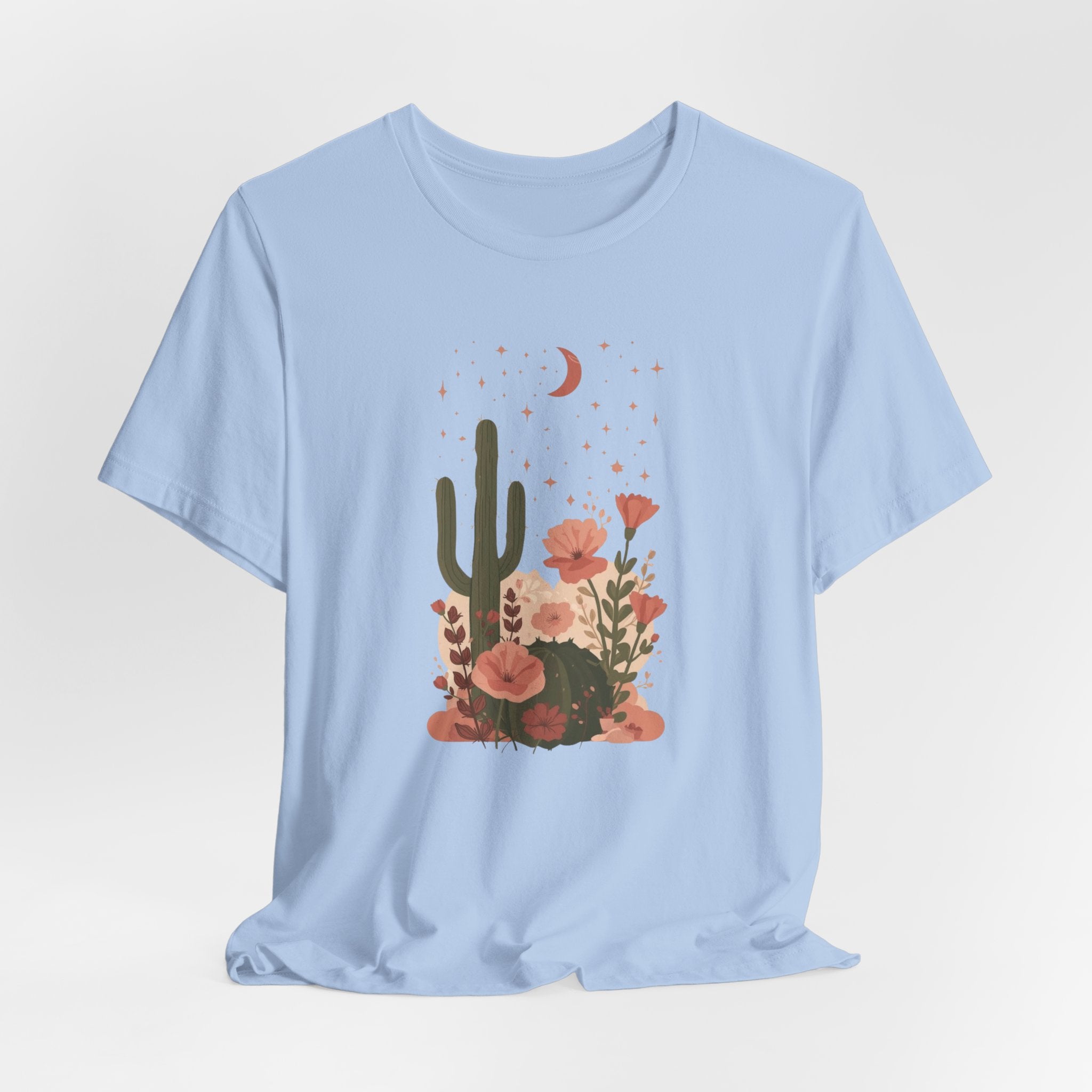 Celestial Floral Desert T-Shirt