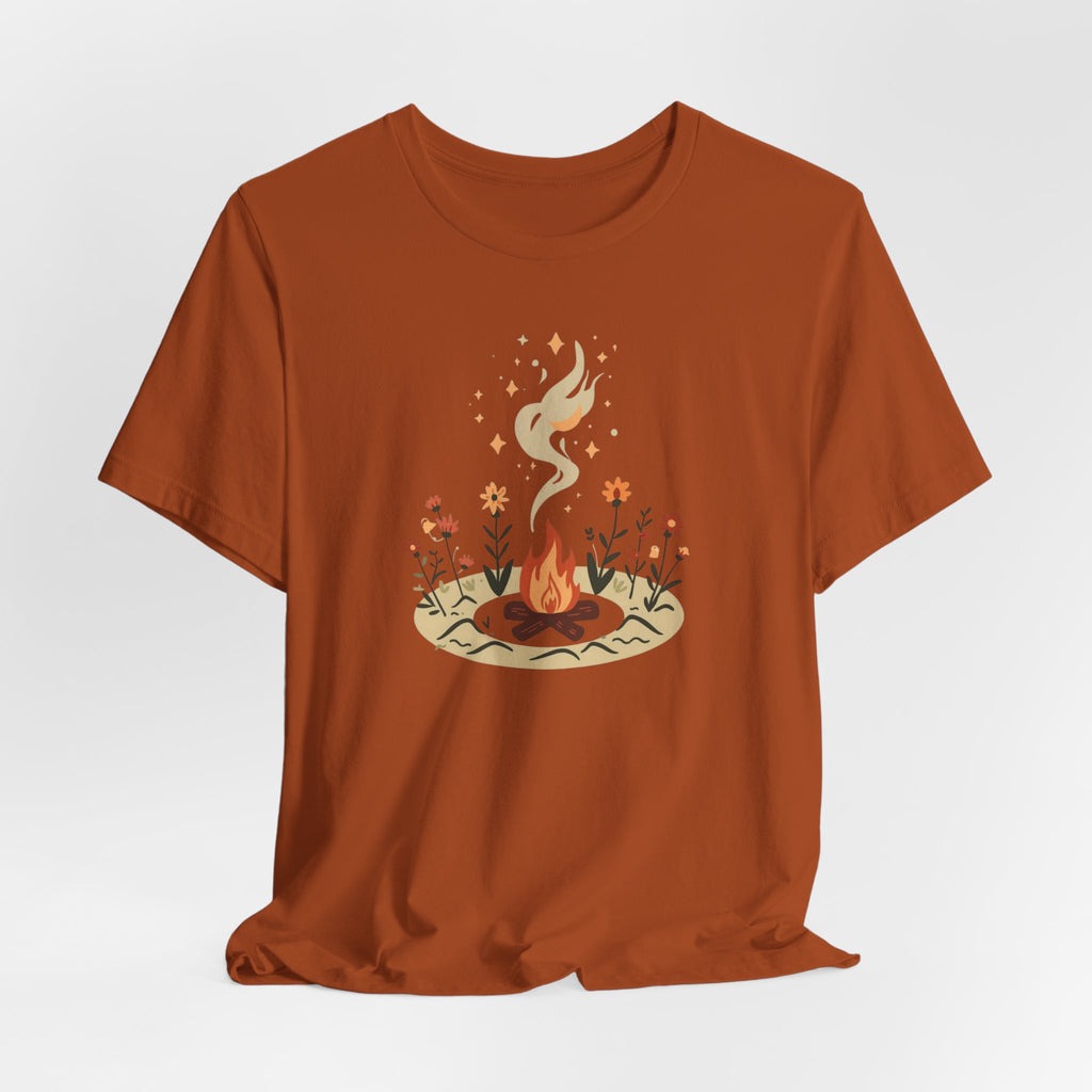 Campfire Under the Stars Graphic T-Shirt