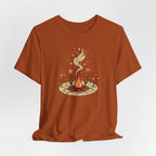 Campfire Under the Stars Graphic T-Shirt