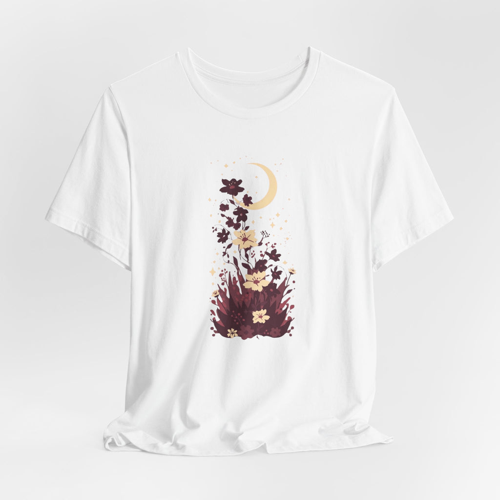 Boho Wildflower Moon Graphic T-Shirt