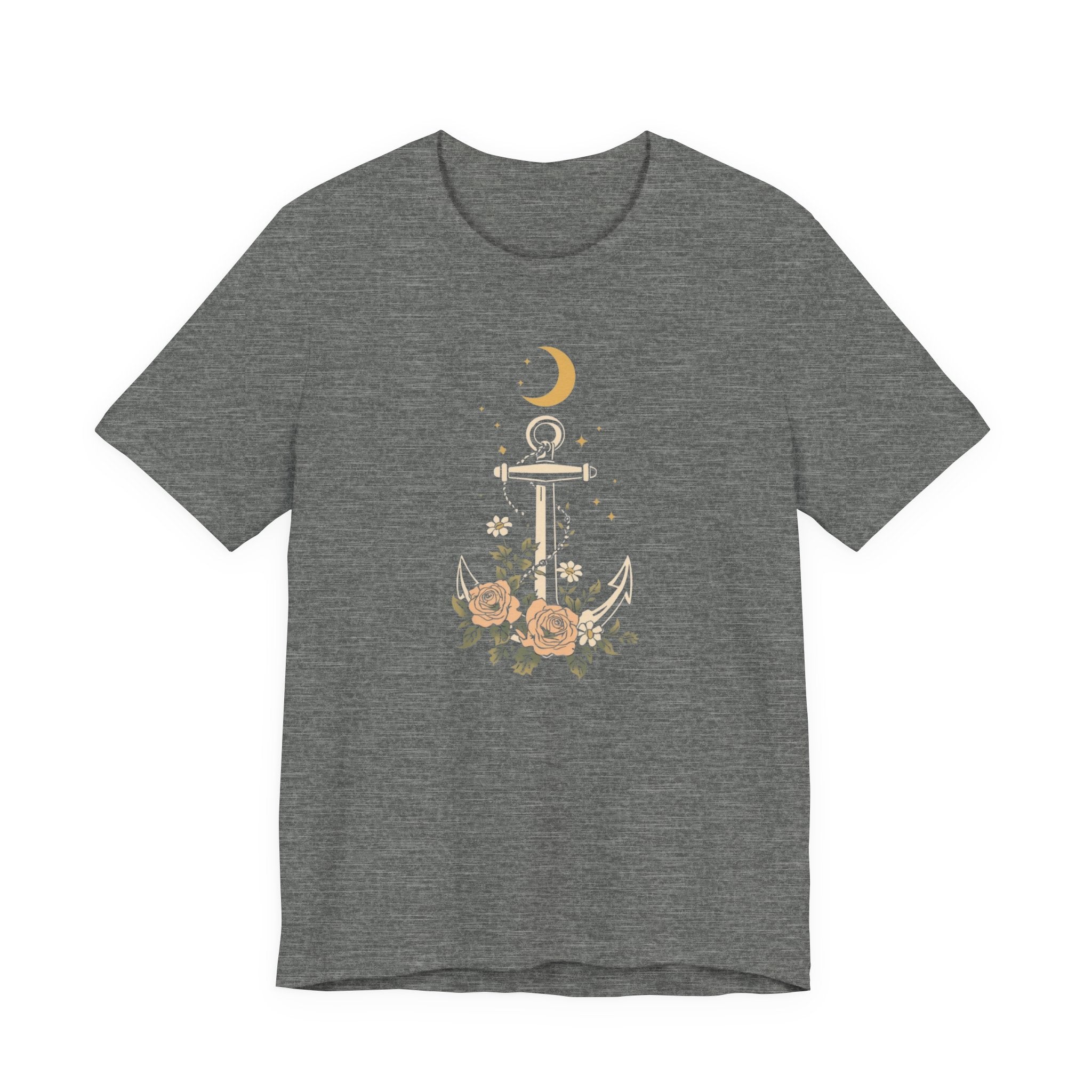 Celestial Blooming Anchor T-Shirt