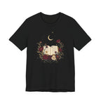 Celestial Rose Book Lover Graphic T-Shirt